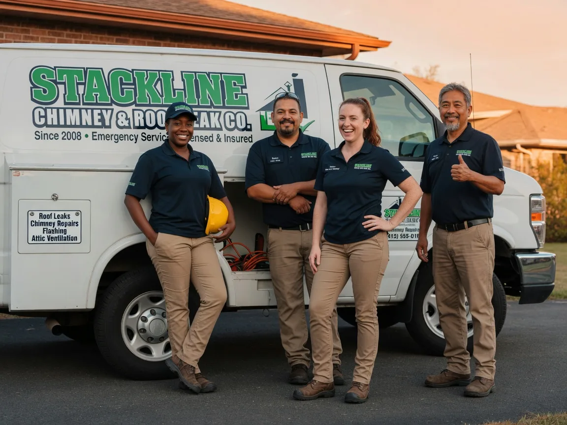 Chimney flashing repair company in Davis, CA